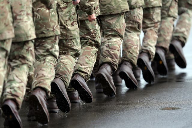 The agreement means former personnel may only need to prove they suffered hearing loss during service to receive compensation (Andrew Matthews/PA)