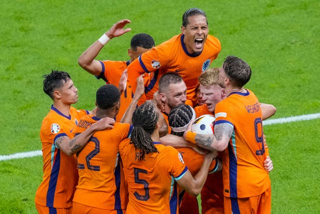 England must contain Netherlands in their Euro 2024 semi-final (Markus Schreiber/AP)