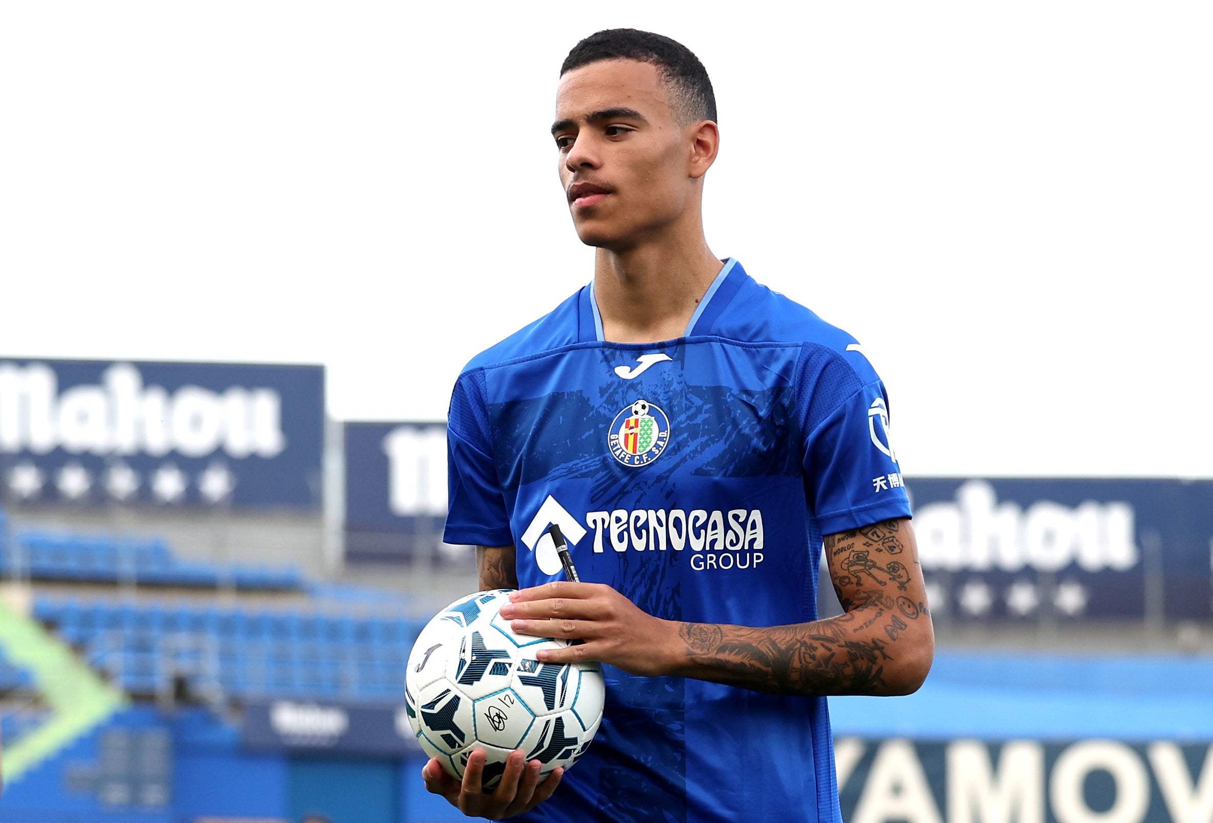 Mason Greenwood spent most of the 2023-24 season on loan at Getafe (Isabel Infantes/PA)