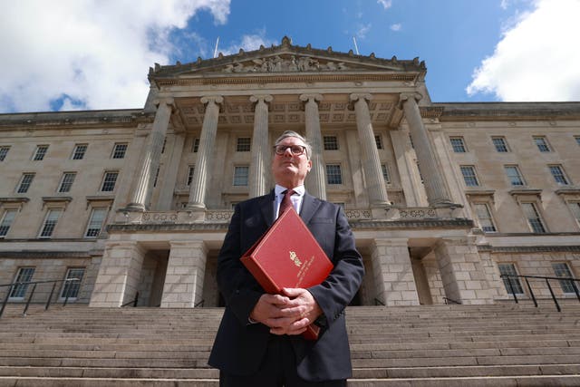 Sir Keir Starmer said he understood the issues that had been raised with him (Liam McBurney/PA)