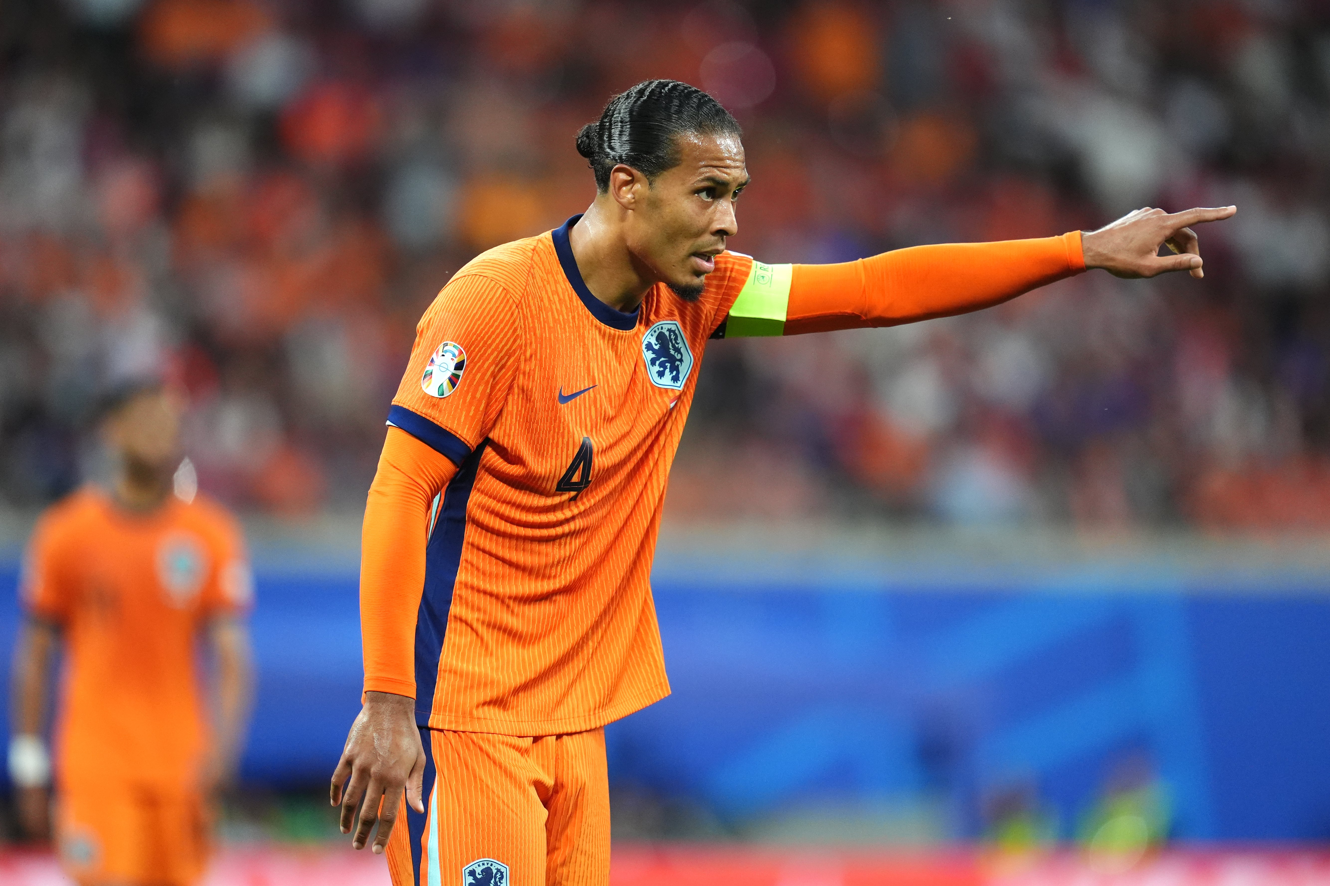 England will need to find a way past Virgil van Dijk (Adam Davy/PA)