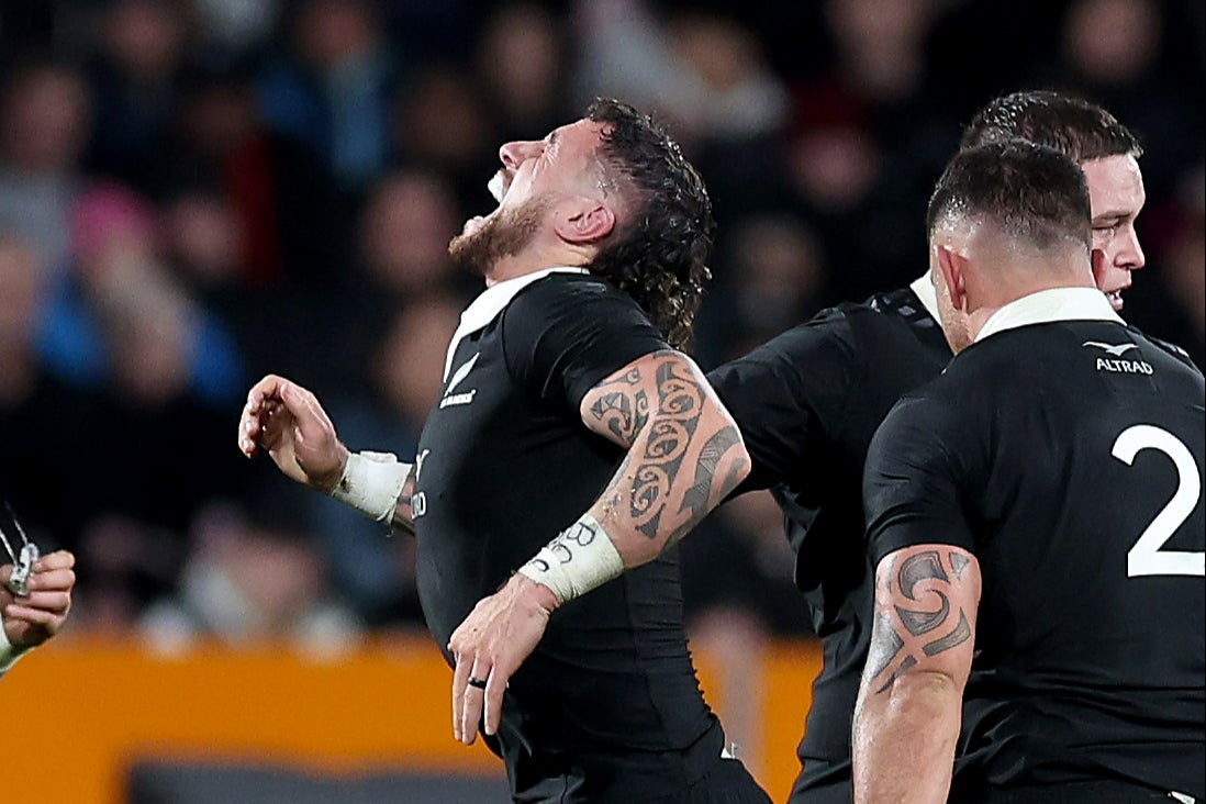 TJ Perenara suffered a knee injury in the first Test win over England