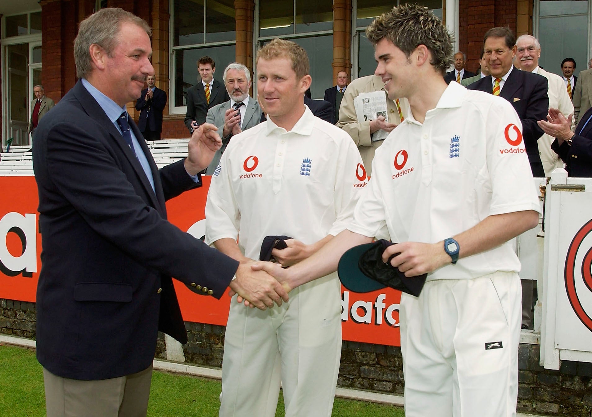 Anderson made his Test debut against Zimbabwe at Lord’s in 2003