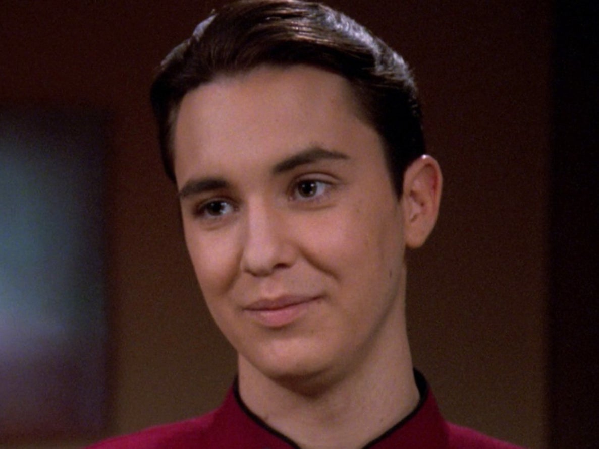 Wil Wheaton as Wesley Crusher in “Star Trek: The Next Generation”