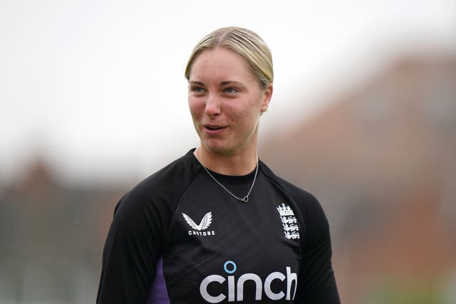 Freya Kemp returned to bowling for England at the weekend (Bradley Collyer/PA)