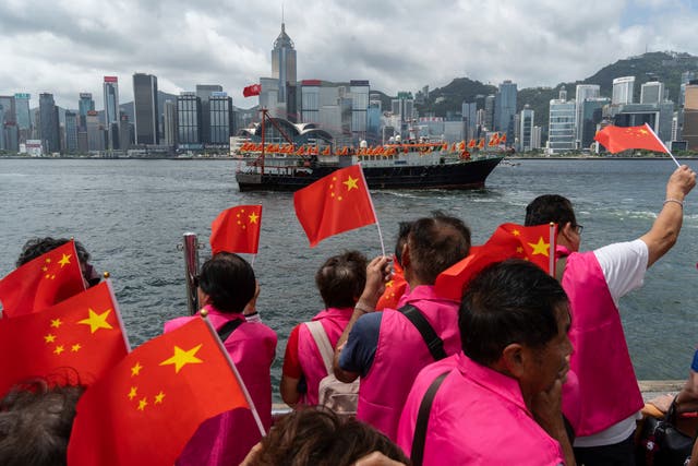 APTOPIX Hong Kong China Handover Anniversary