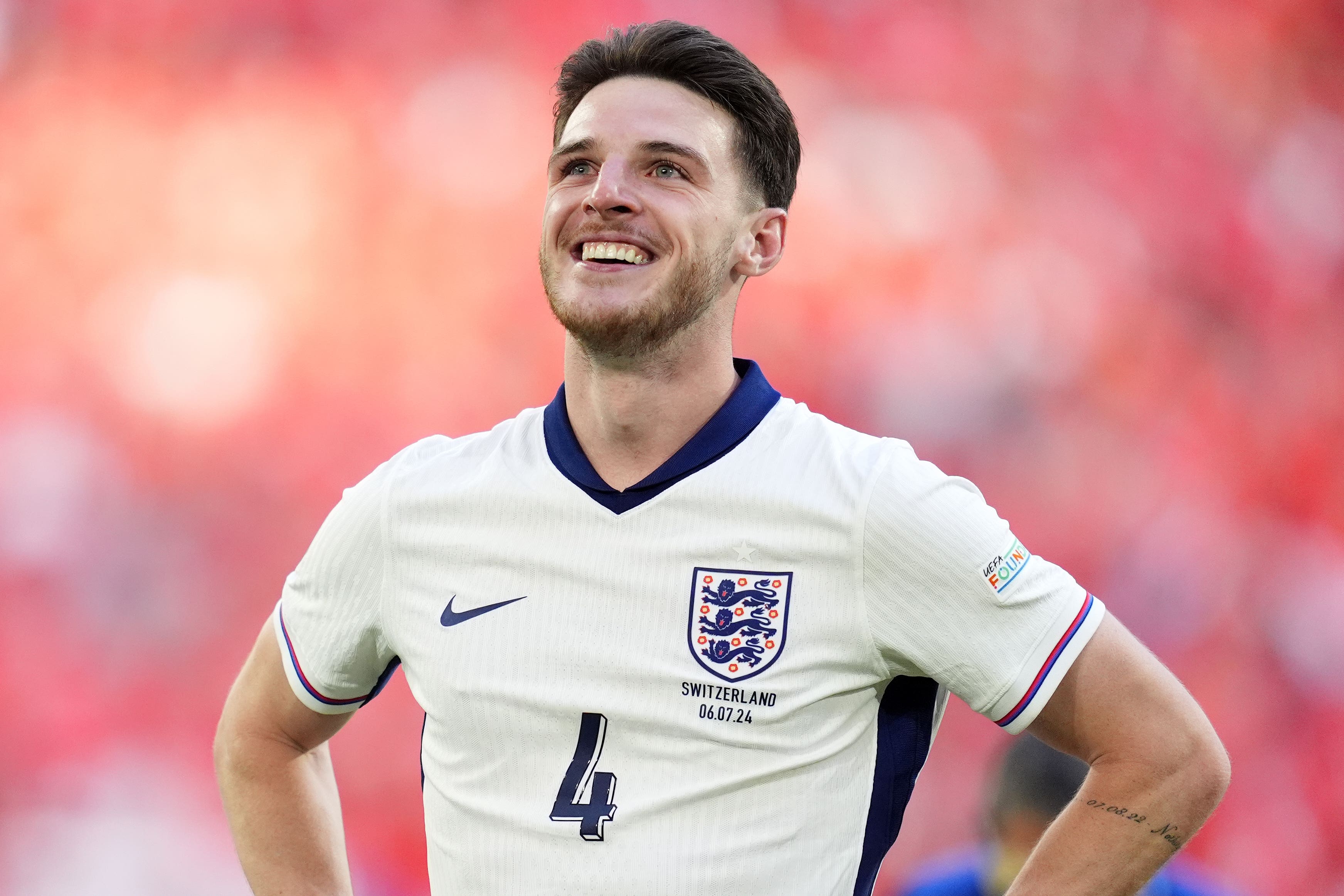 Declan Rice Calls On England To Make History Against Spain At Euro 2024