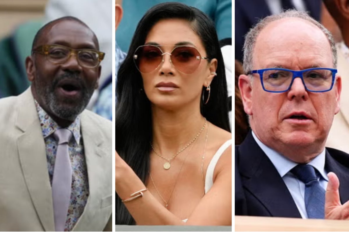 From Lenny Henry to Nicole Scherzinger: Who’s who in the Royal Box on Wimbledon day eight? 