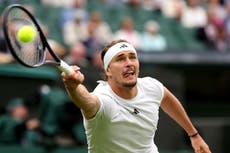 Wimbledon 2024 LIVE: Tennis scores including Zverev v Fritz and De Minaur victory before Djokovic returns