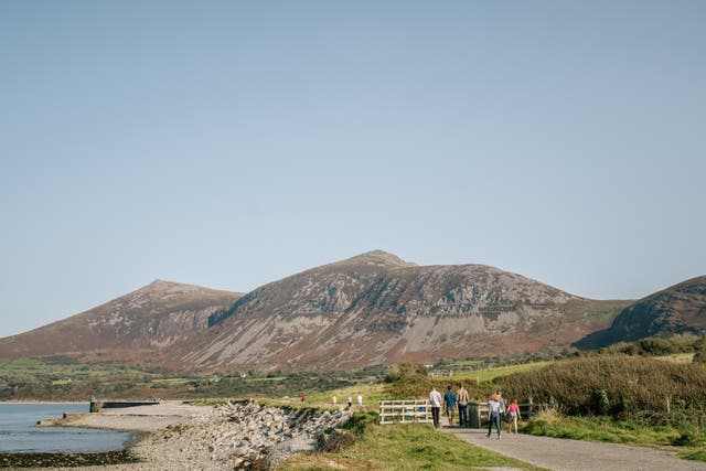 <p>Bert’s Kitchen Garden is just around the corner from Trefor Beach</p>