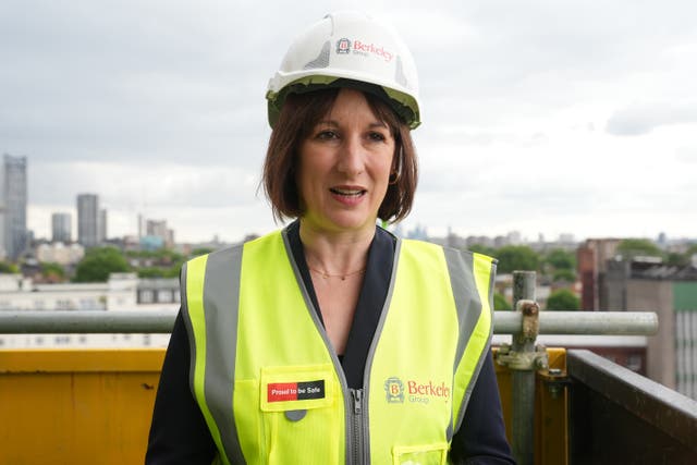 <p>New chancellor Rachel Reeves visits the Oval Village project in London after announcing her plans to ‘get Britain building’ </p>