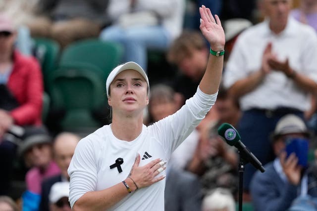 APTOPIX Britain Tennis Wimbledon