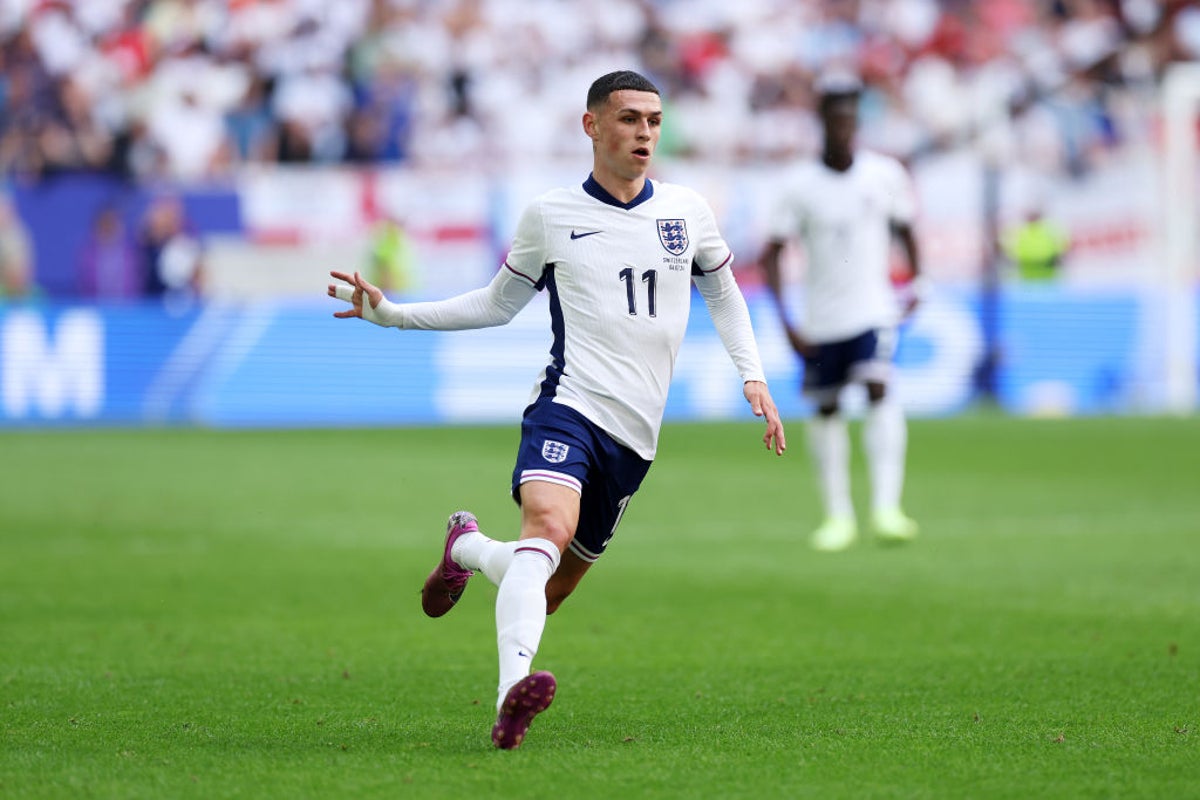 Phil Foden hails ‘improvement’ in England attack with new role in formation reshuffle