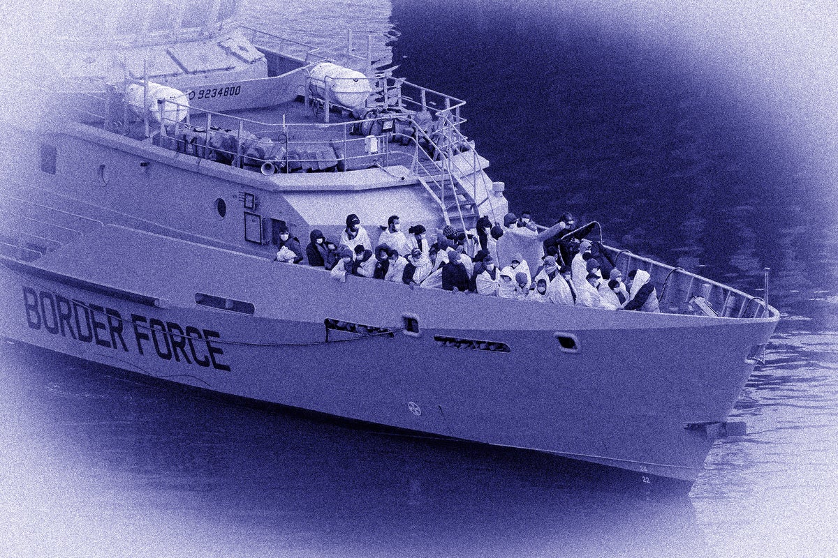 Can the Royal Navy legally stop the boats?
