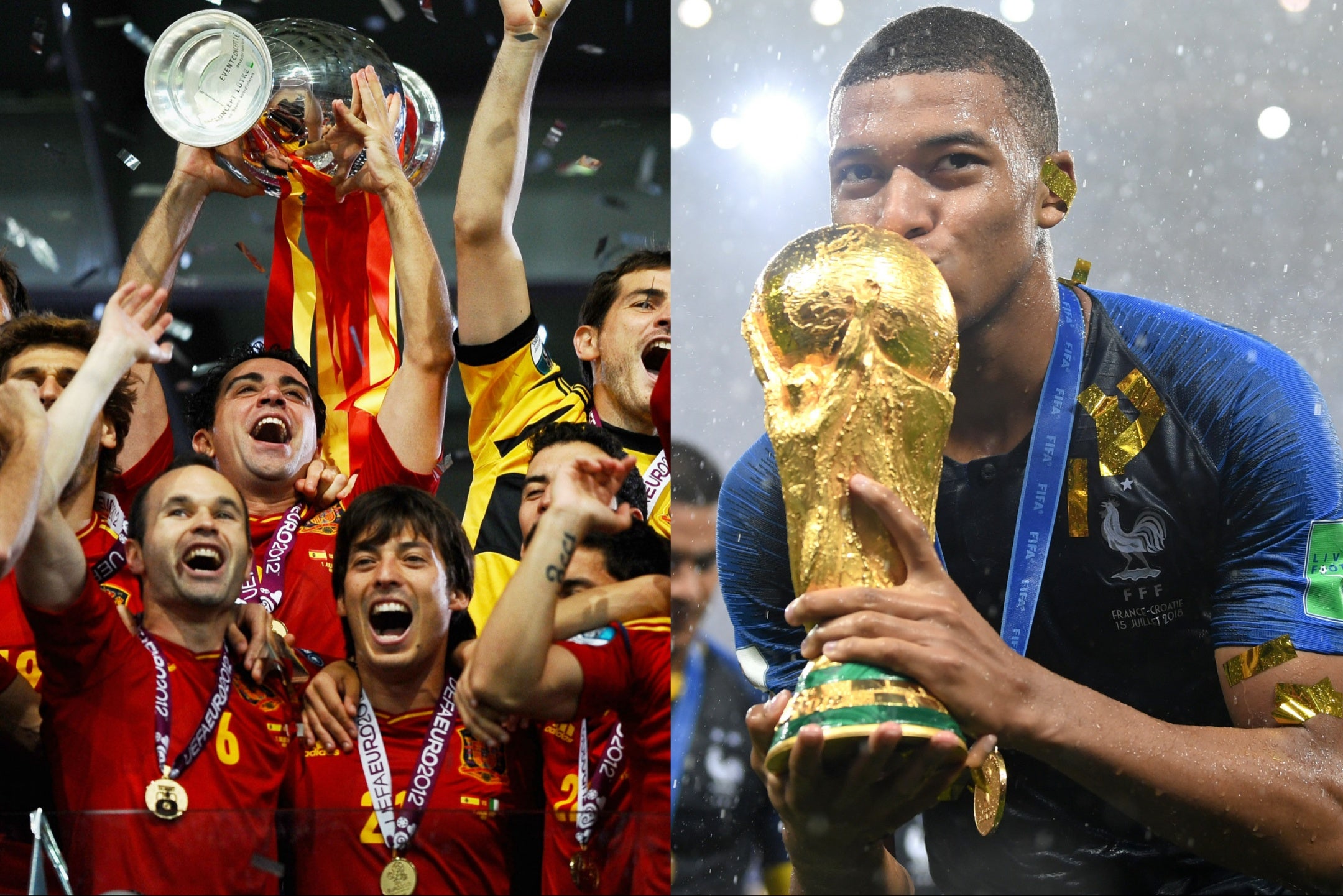 Spain and France have both won major trophies in the 21st cenury but which of their approaches will work this time?