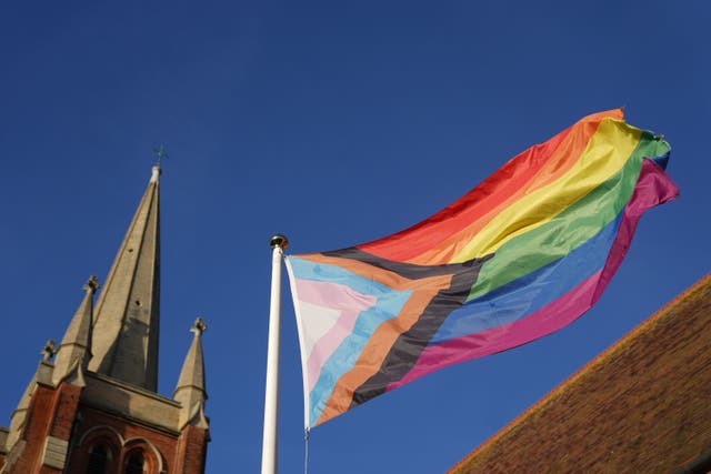 <p>The first same-sex blessings took place in December </p>