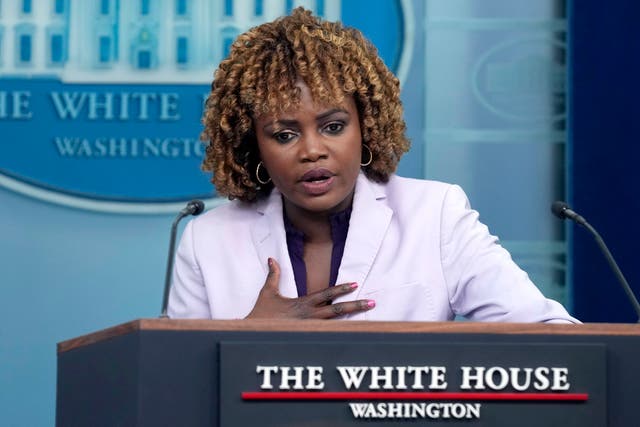<p>The memo to <a href="/topic/white-house">White House</a> Press Secretary <a href="/topic/karine-jean-pierre">Karine Jean-Pierre</a> was released hours after a contentious press briefing.</p>