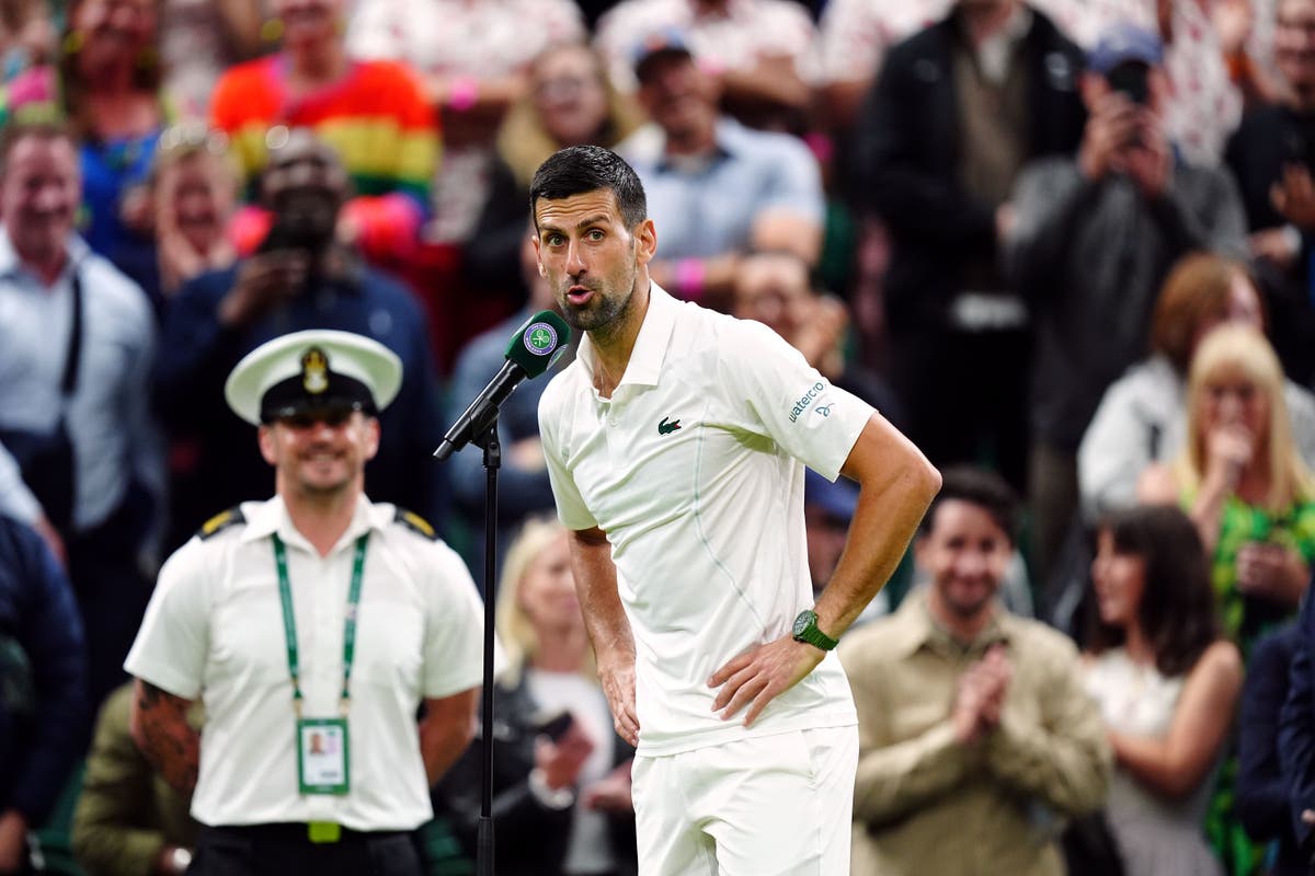 Novak Djokovic claims Wimbledon crowd disrespected him with ‘Rune’ chants Novak Djokovic claims Wimbledon crowd disrespected him with ‘Rune’ chants