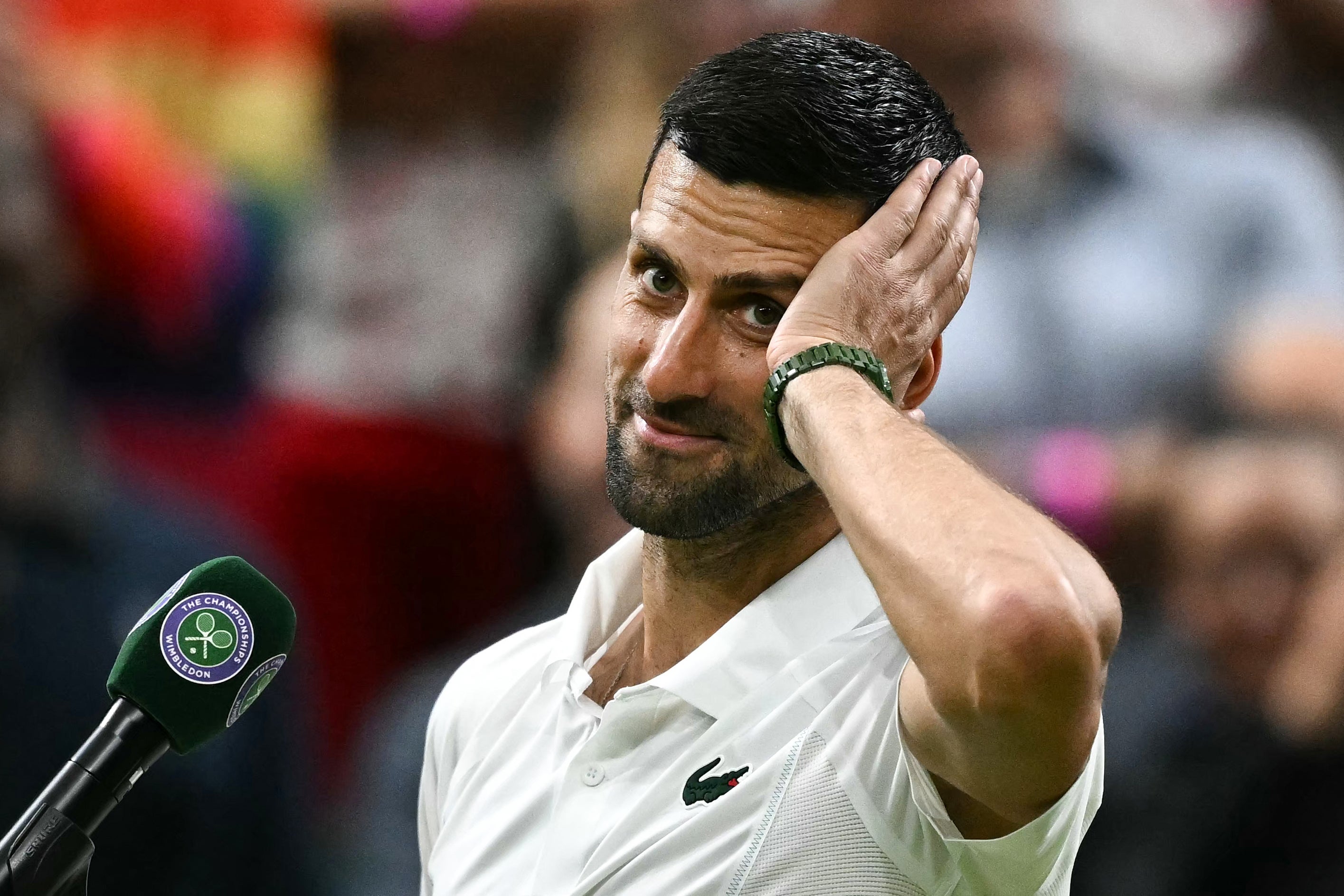 It means Novak Djokovic receives a walkover to the semi-finals