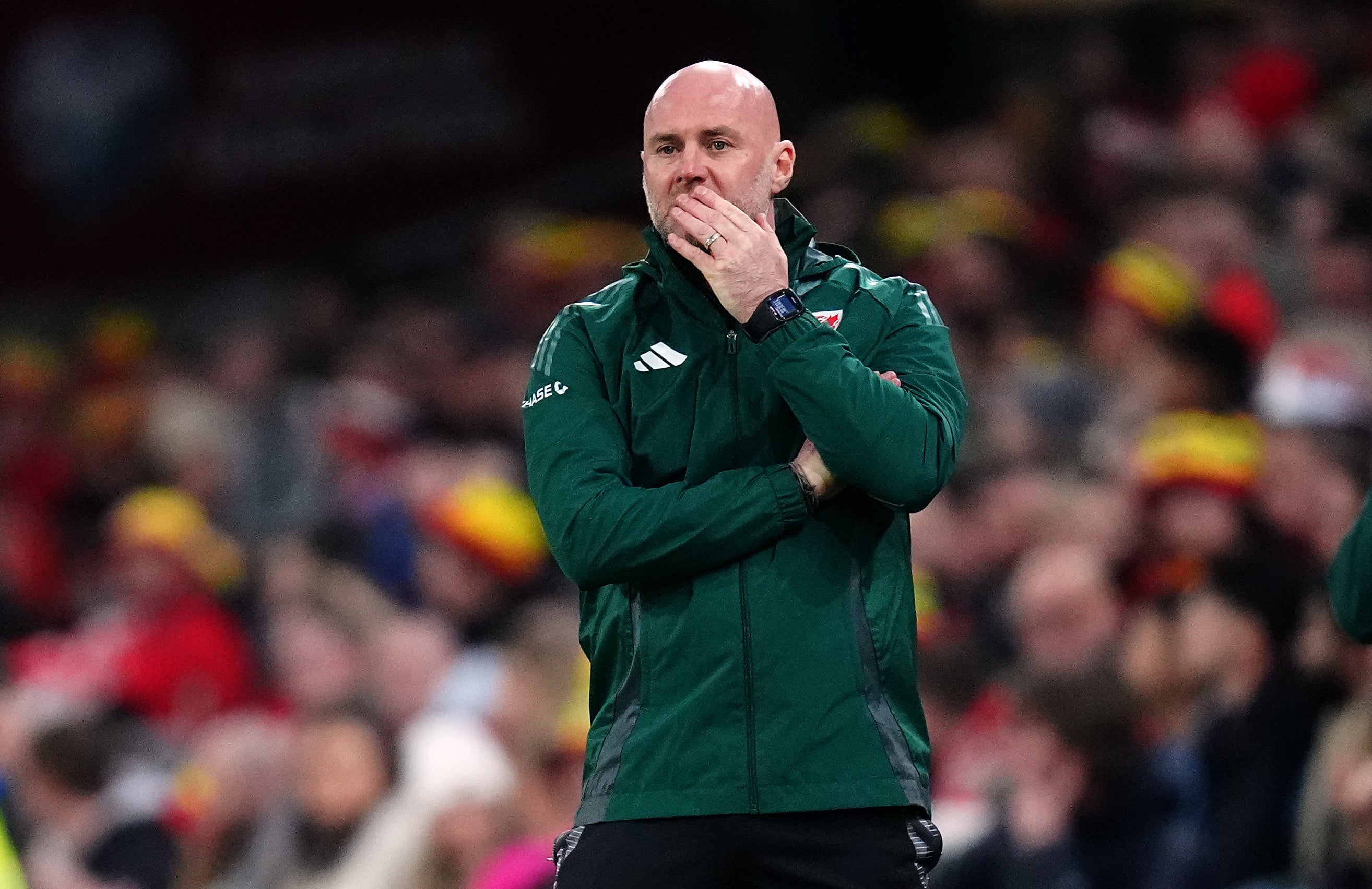 Rob Page was sacked as Wales manager last month (David Davies/PA)