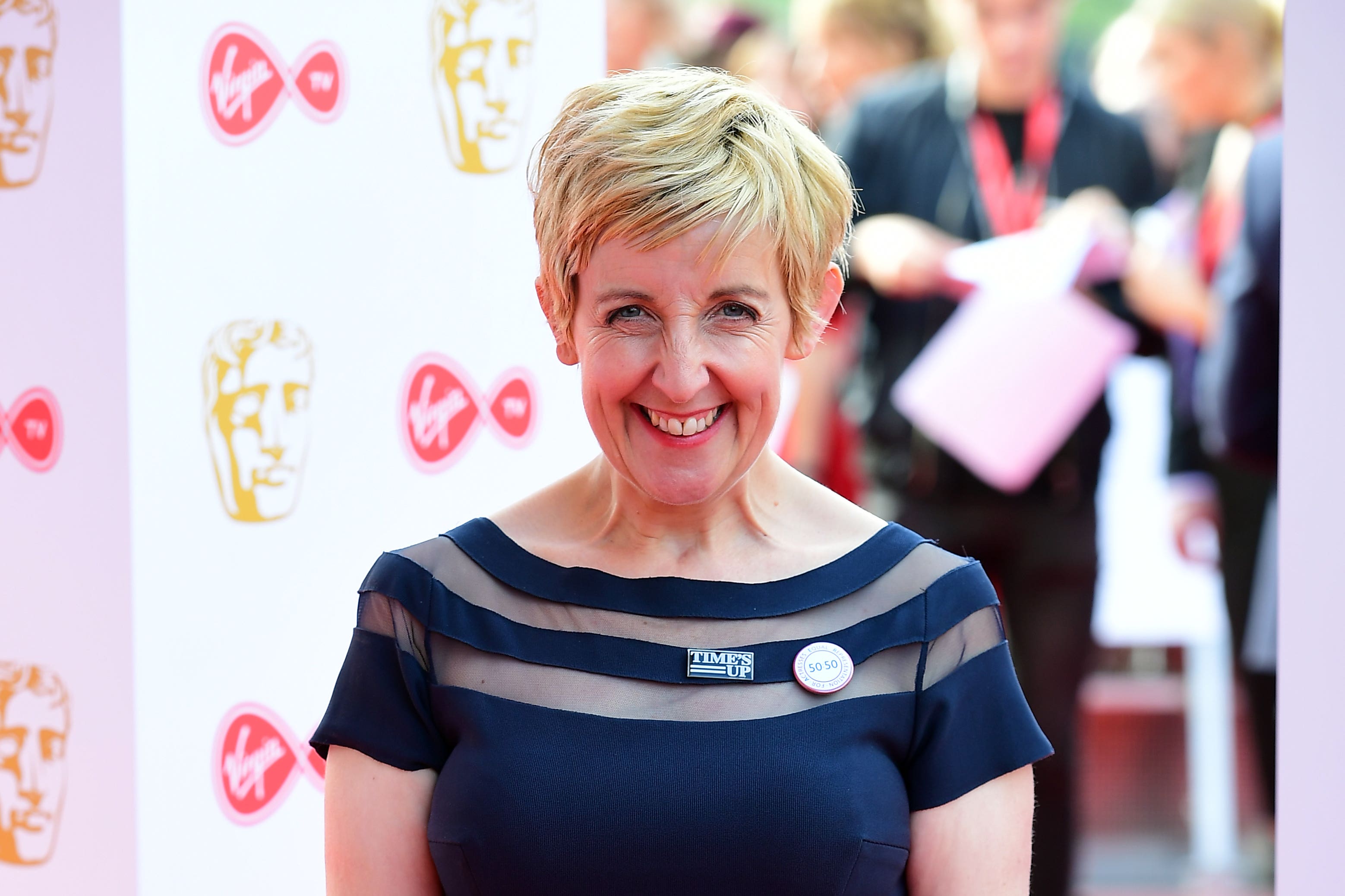 Julie Hesmondhalgh attending the Virgin TV British Academy Television Awards 2018 held at the Royal Festival Hall (Ian West/PA)