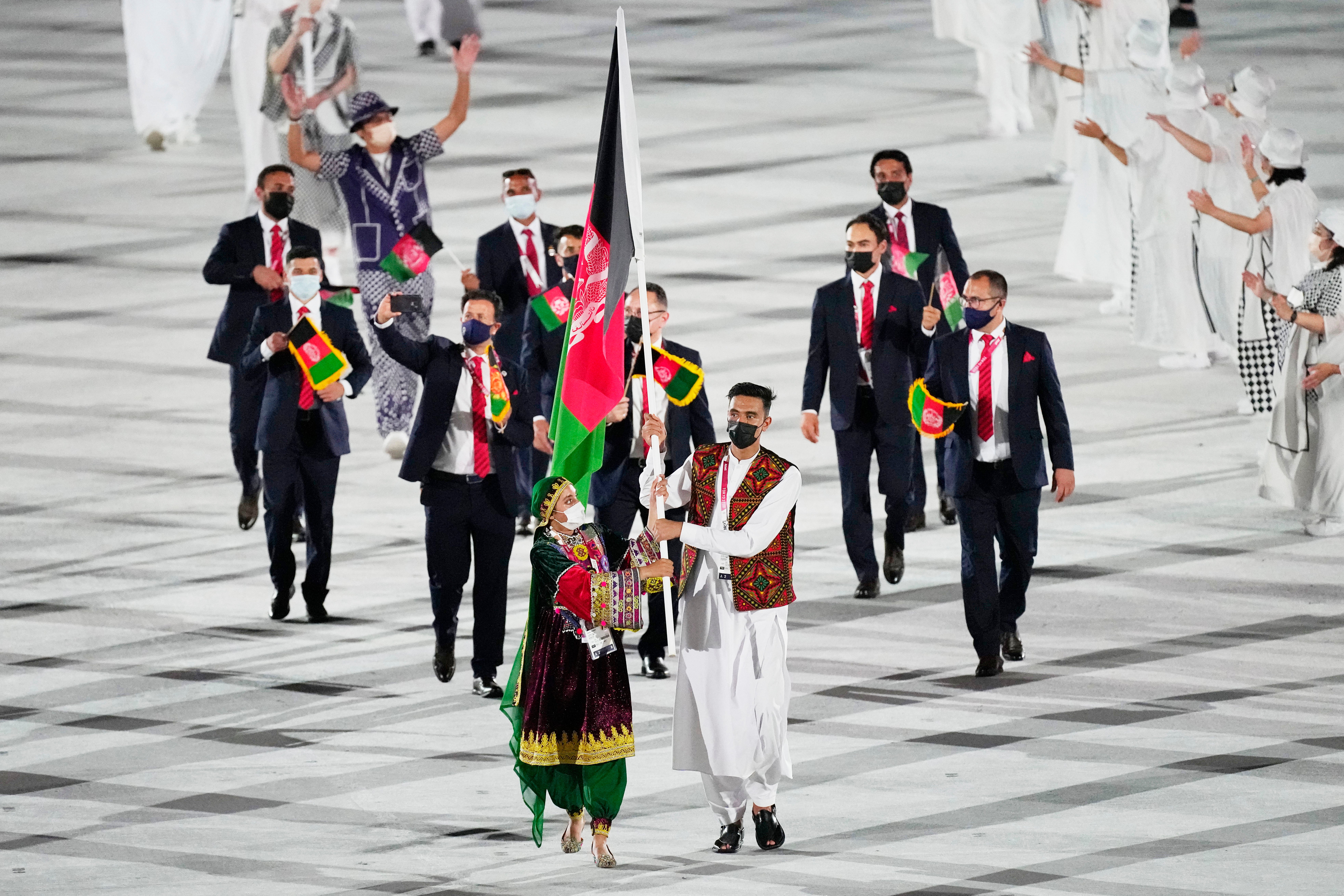 Olympics Afghanistan Women's Sprint