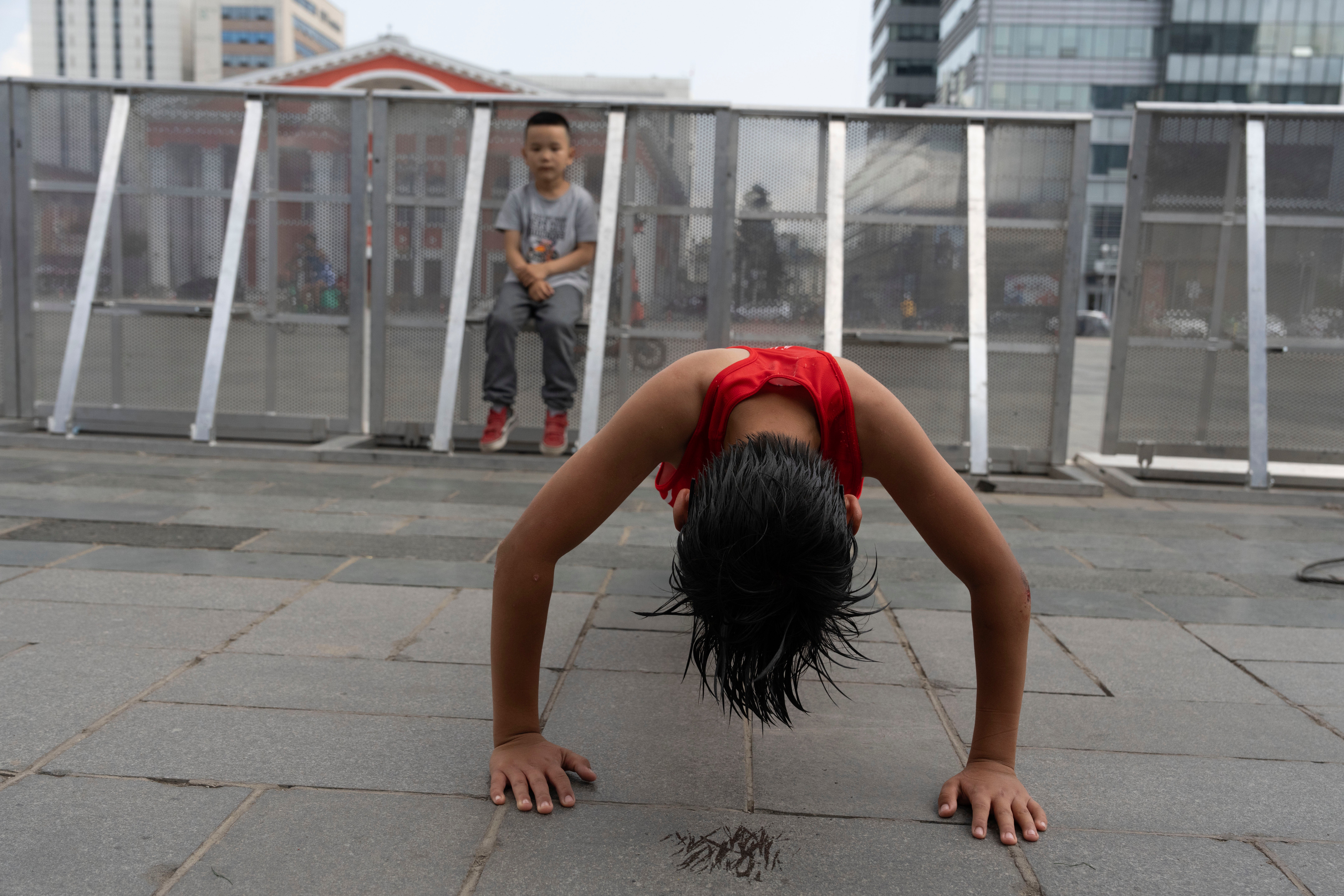 Mongolia Boxing Boy Photo Gallery