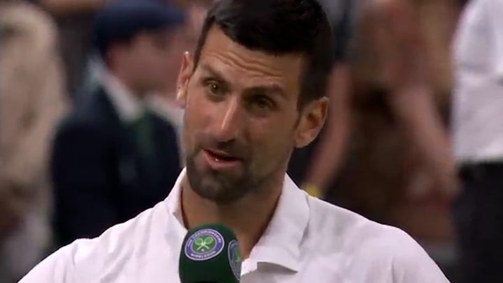<p>Novak Djokovic accuses Wimbledon crowd of ‘disrespect’ after Holger Rune victory.</p>