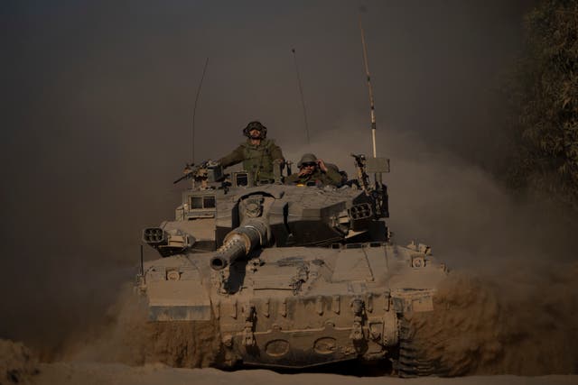 <p>Israeli troops rolled into Gaza City in pursuit of Hamas and other militants who have regrouped</p>