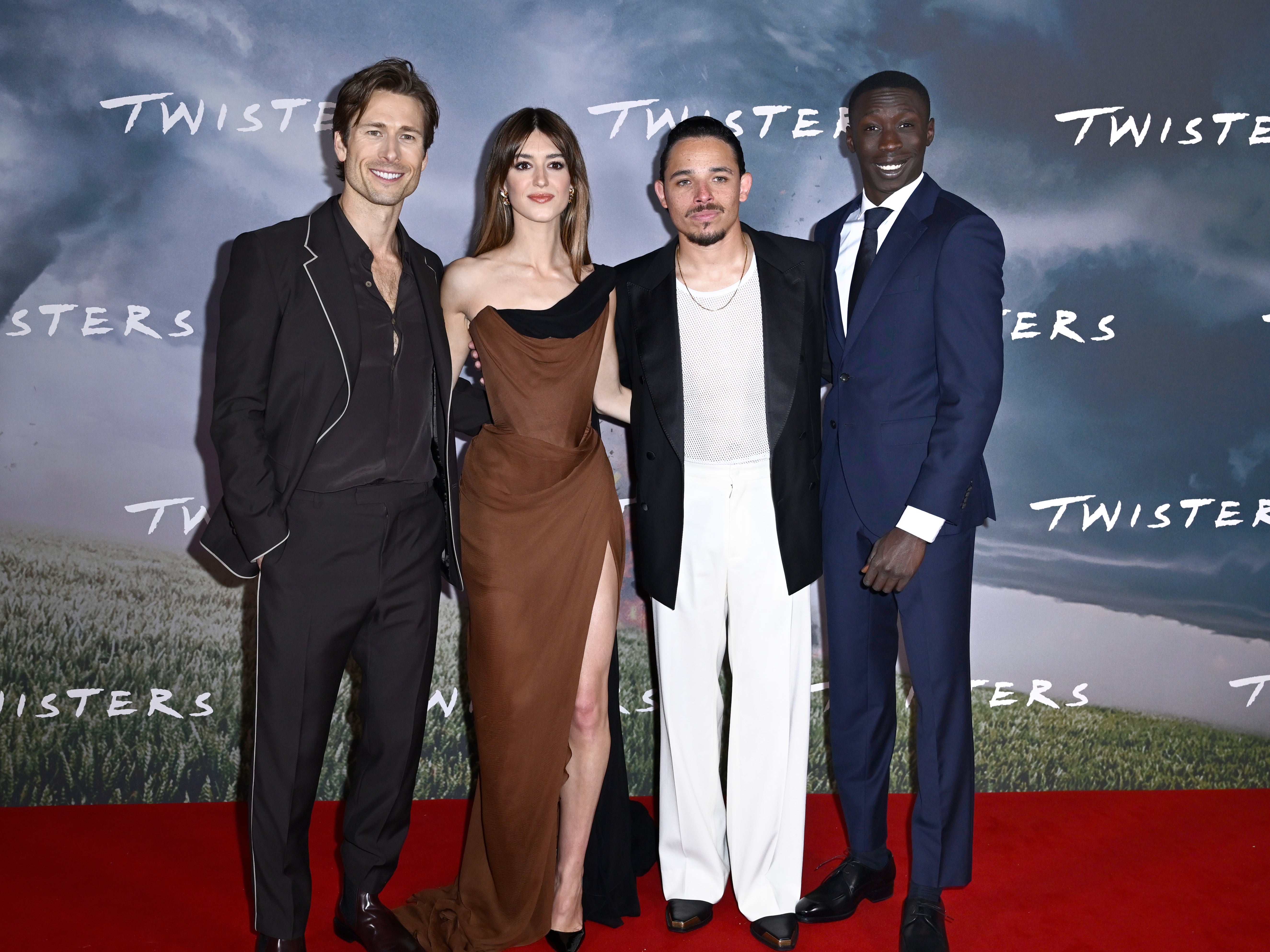 Cast of ‘Twisters' on the red carpet at the movie’s London premiere
