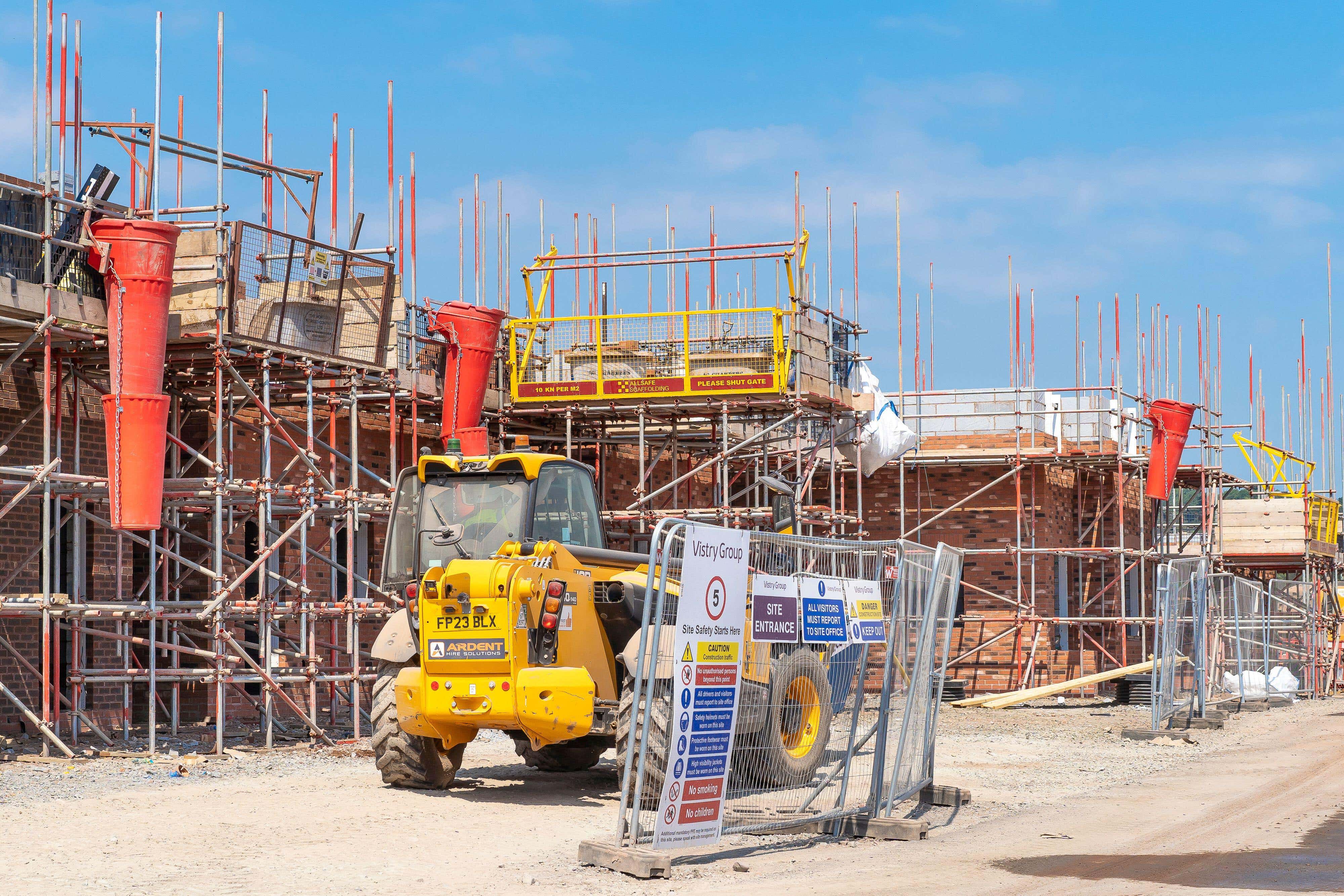 Vistry said it expects to build more than 18,000 homes this year (Alamy/PA)