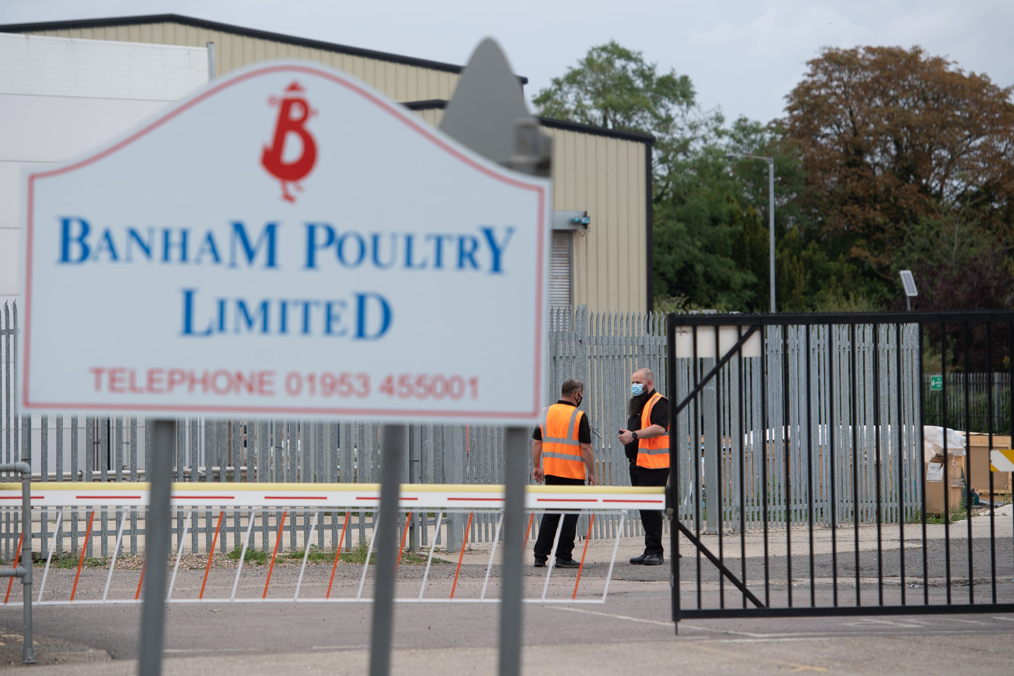 Banham Poultry Limited and Air Products plc have appeared in court accused of the corporate manslaughter of two pest controllers who were found dead at a chicken factory in Norfolk in October 2018 (Joe Giddens/PA)