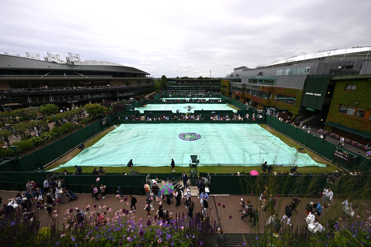 Wimbledon 2024 finals schedule changed due to persistent rain 