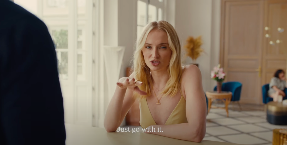 Sophie Turner jokes about ‘trying something different’ in new advert following Joe Jonas divorce