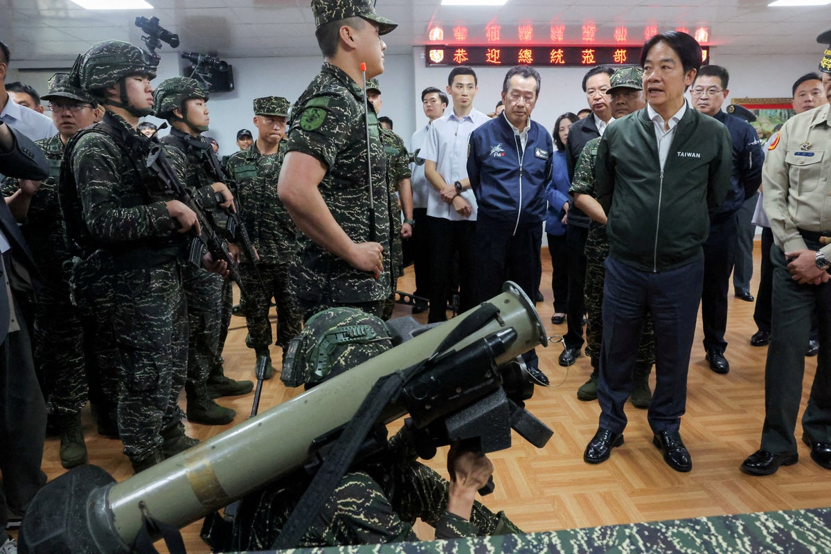 Small army can beat a bigger opponent, Taiwan’s president tells air force ahead of military drills