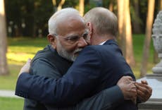 Modi under fire for bear-hugging ‘mass murderer’ Putin during Moscow summit: ‘Huge disappointment’