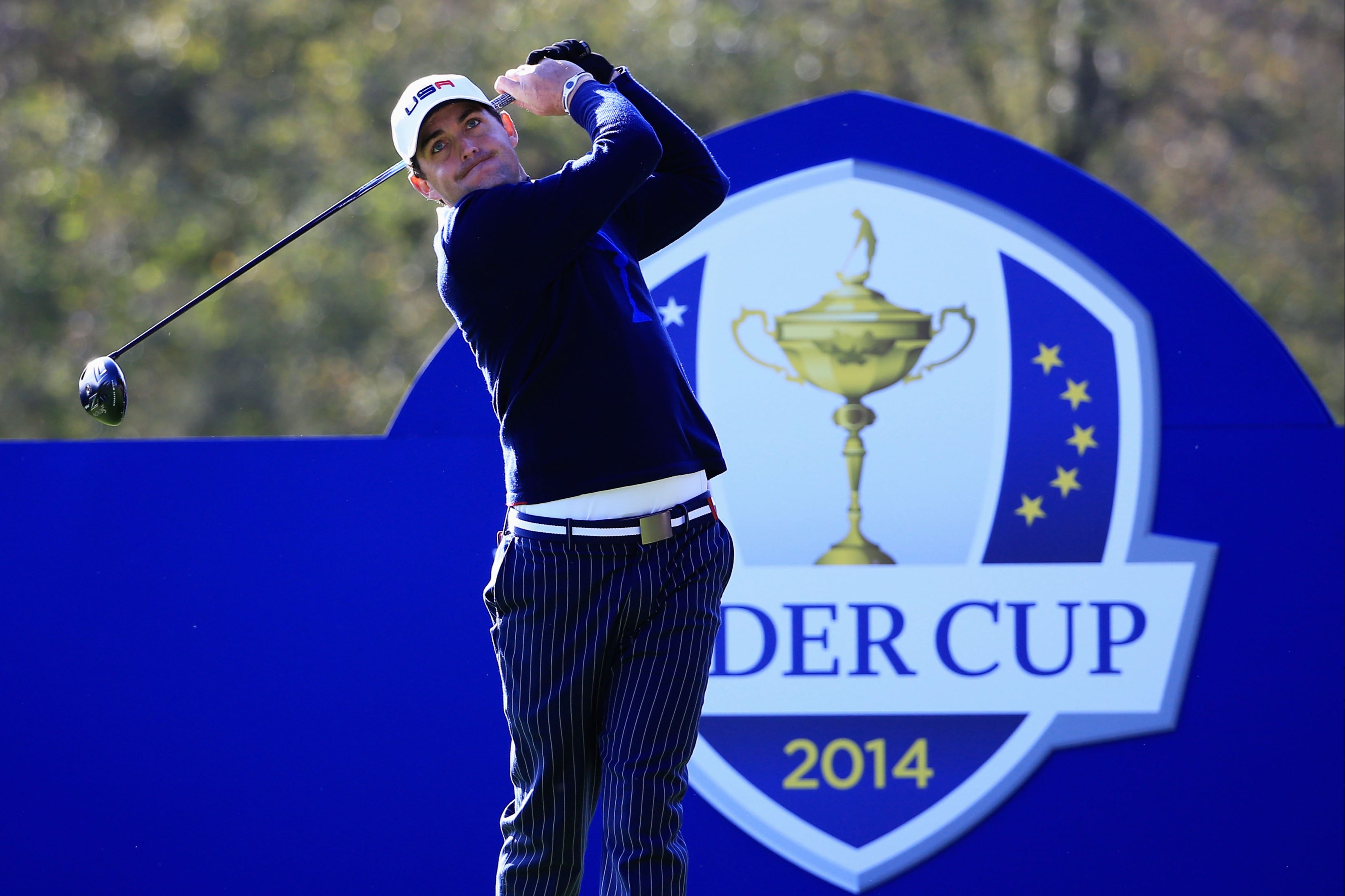 Keegan Bradley has featured twice as a player at the Ryder Cup