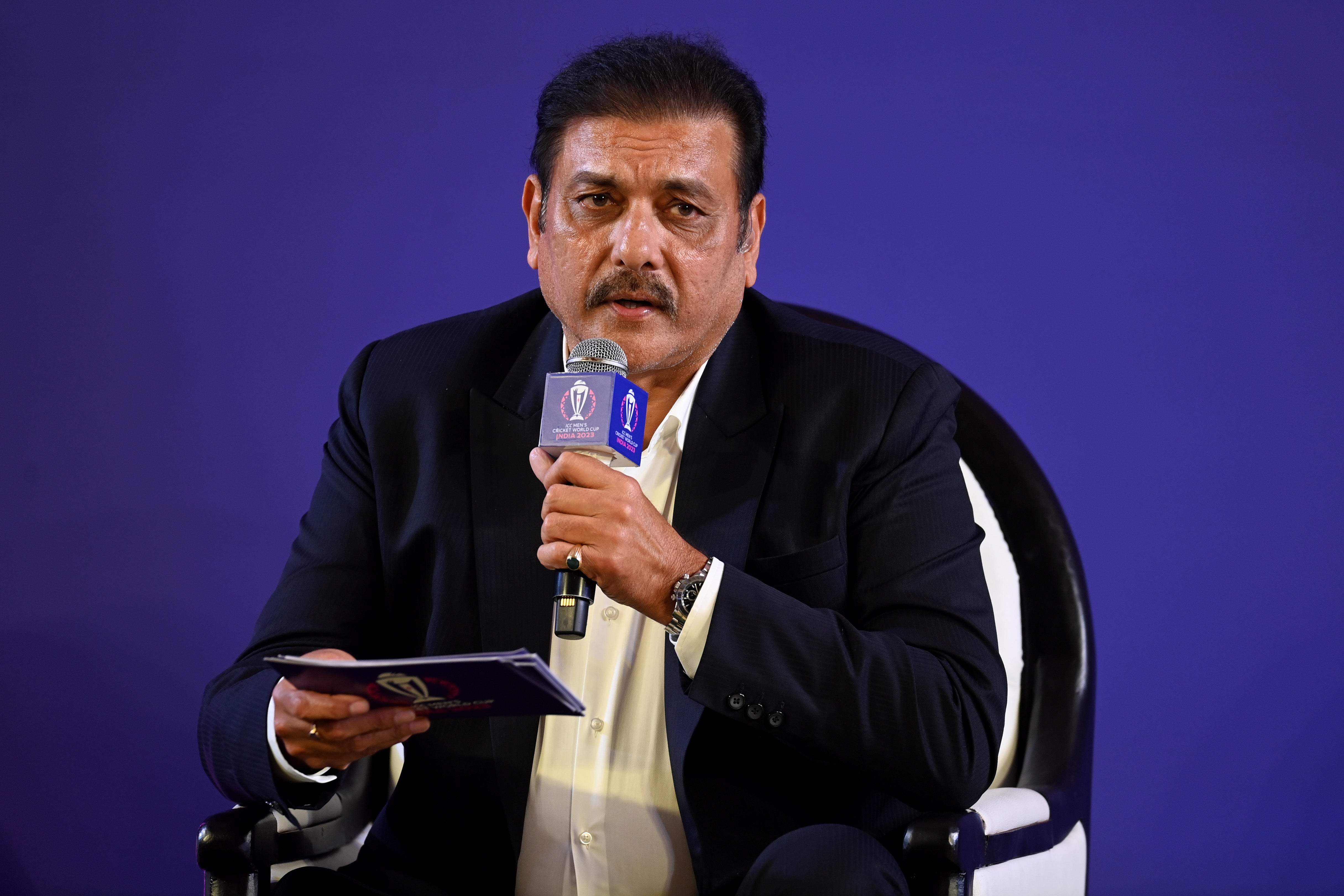 Ravi Shastri spoke about the future of Test cricket at an event hosted by the MCC