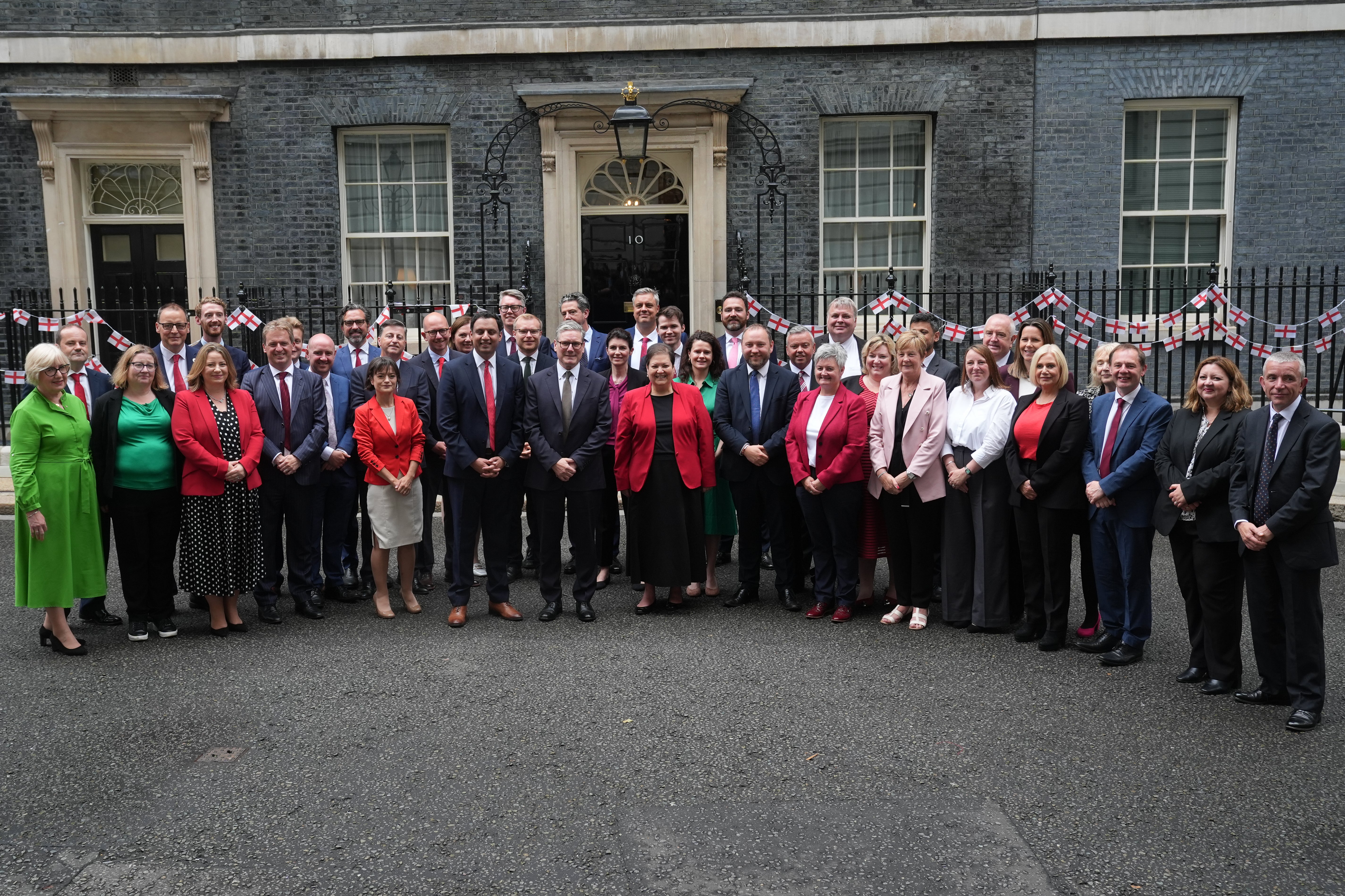 The MPs met with the Prime Minister ahead of being sworn in (Lucy North/PA)