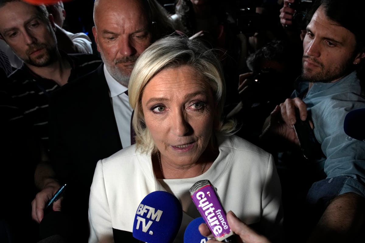 French far-right leader Marine Le Pen is investigated over alleged illicit financing in 2022 vote