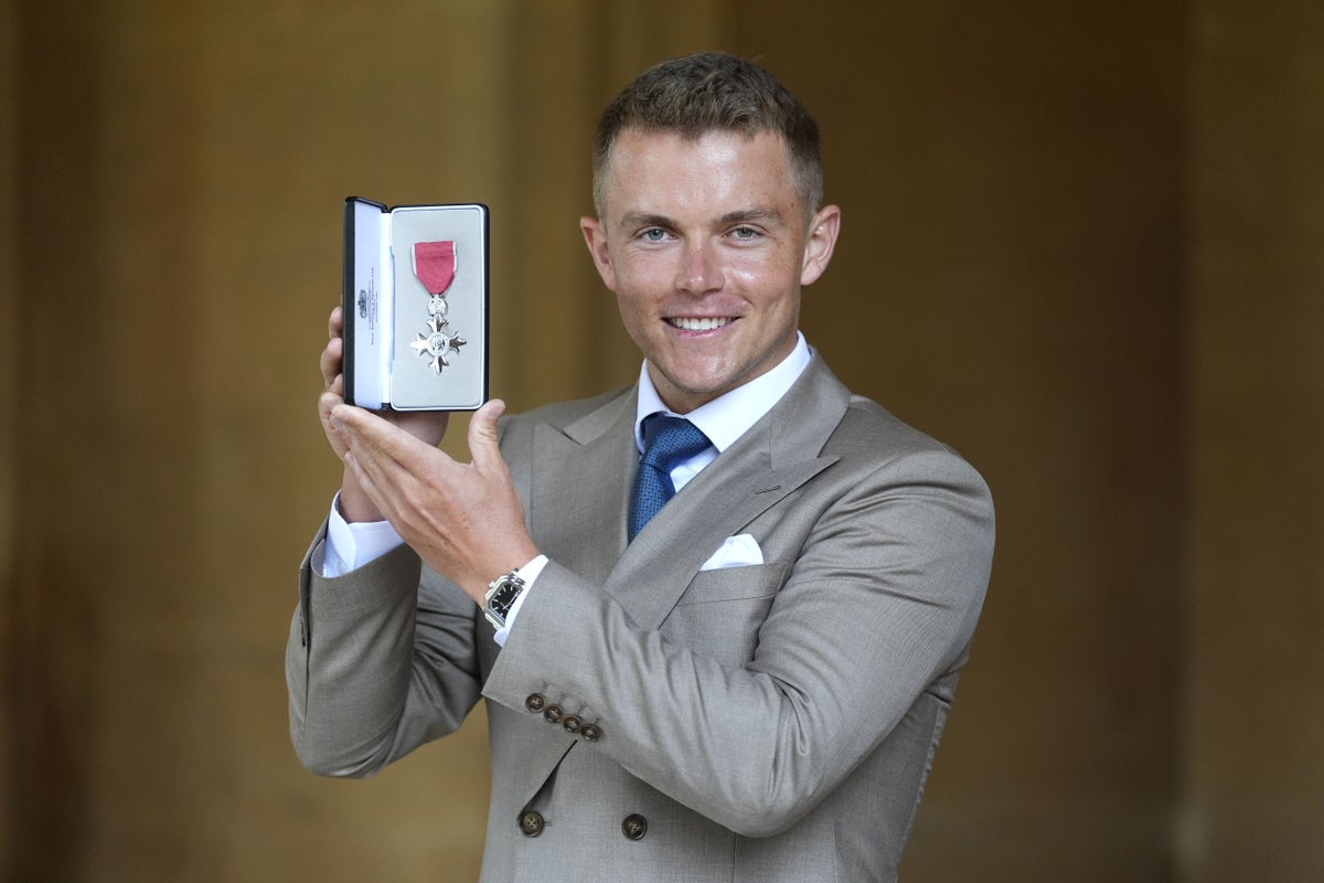 Cricketer Sam Curran: MBE is the biggest honour of my life