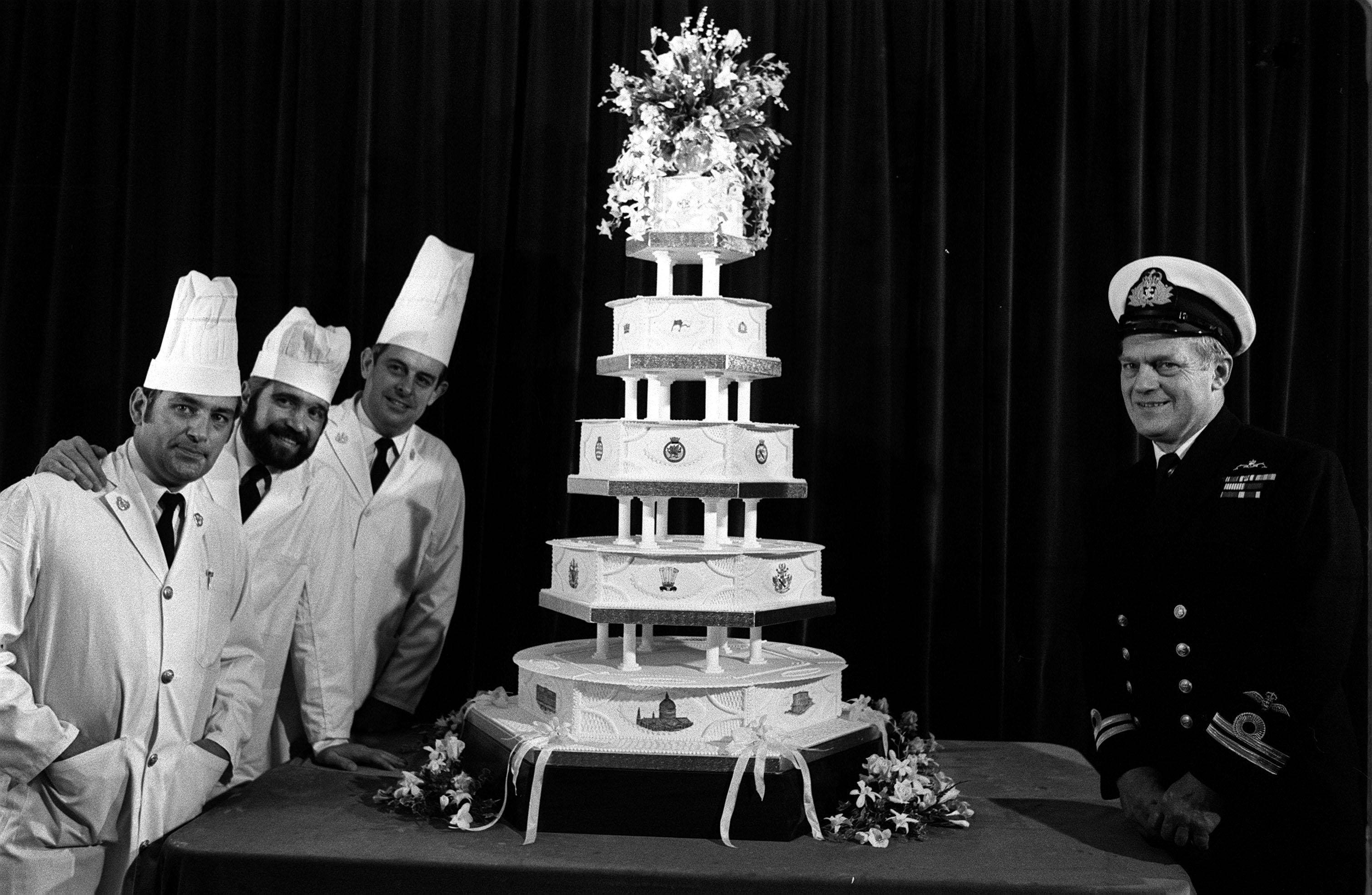 Charles and Diana’s wedding cake