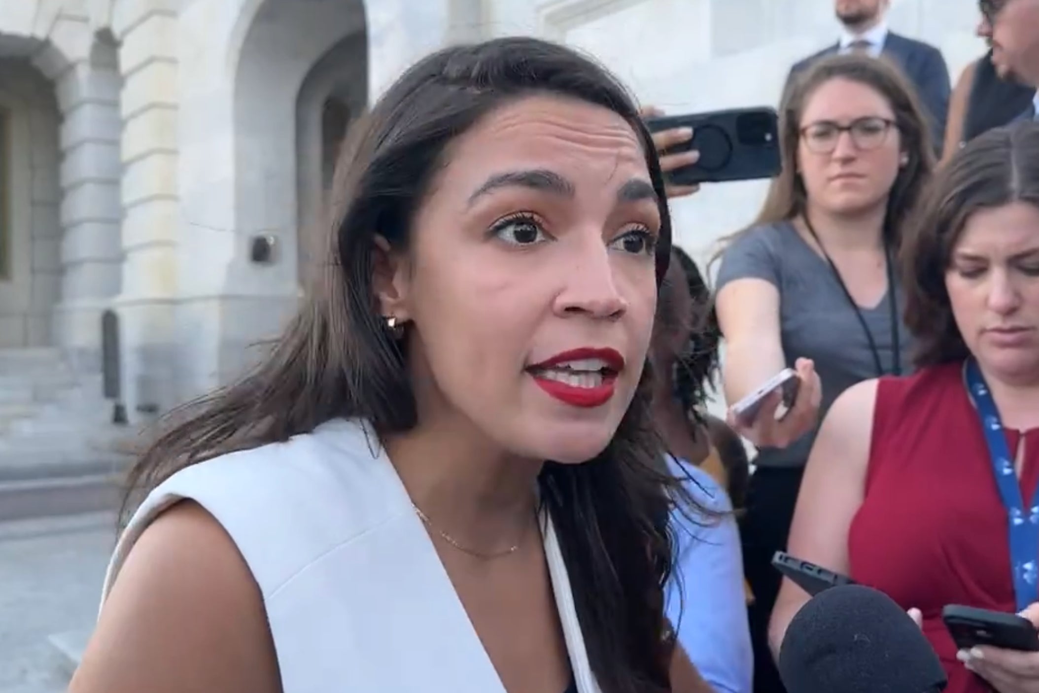 Alexandria Ocasio-Cortez (D-NY) committed to supporting President Joe Biden as the presumptive Democratic presidential nominee