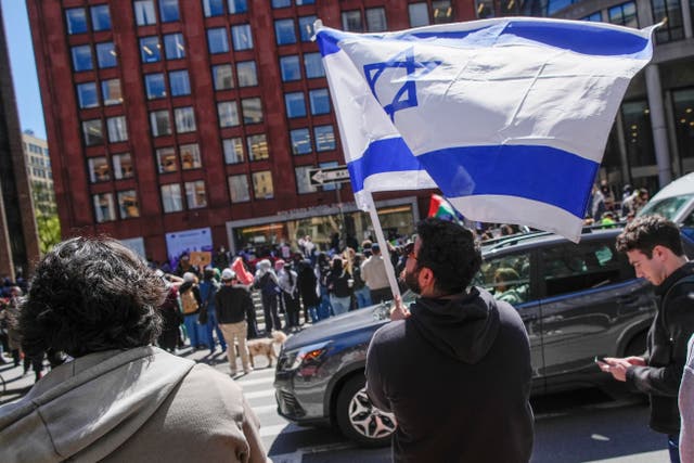 Israel Palestinians Campus Protests NYU