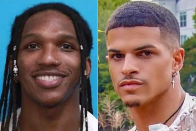 <p>Deundray Cottrell (left) was found dead on July 6, 2024. Julian Taylor Morris (right) is considered a person of interest by police </p>