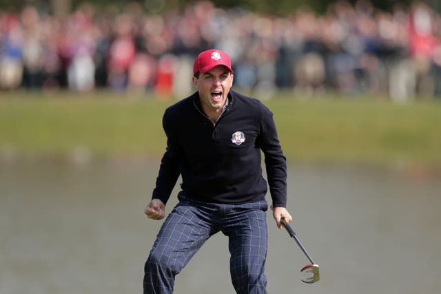 Keegan Bradley wants to be a playing captain in the 2025 Ryder Cup (Charlie Riedel, AP)