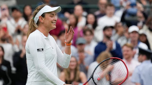 Donna Vekic nearly quit tennis but now she's in Wimbledon semifinals and will face Jasmine Paolini | The Independent