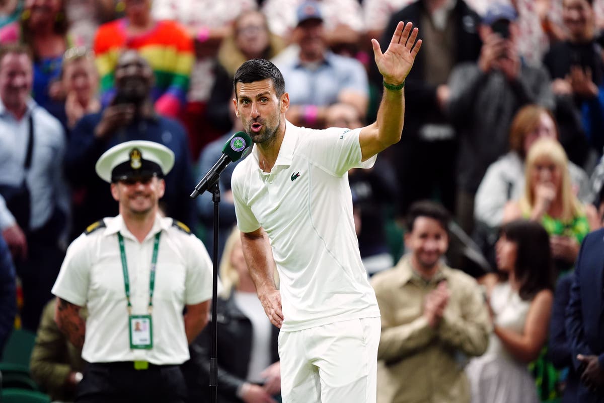 Wimbledon 2024 LIVE Tennis scores and updates as Novak Djokovic given