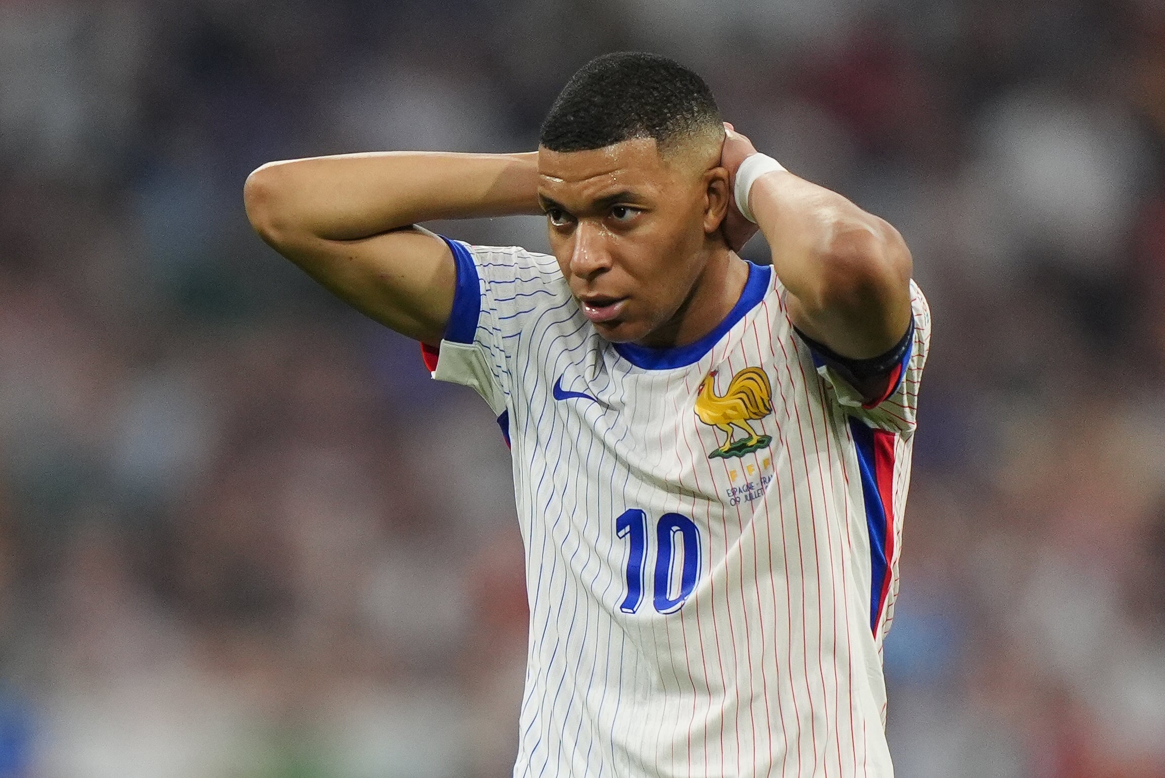 Kylian Mbappe has been left out of the France squad