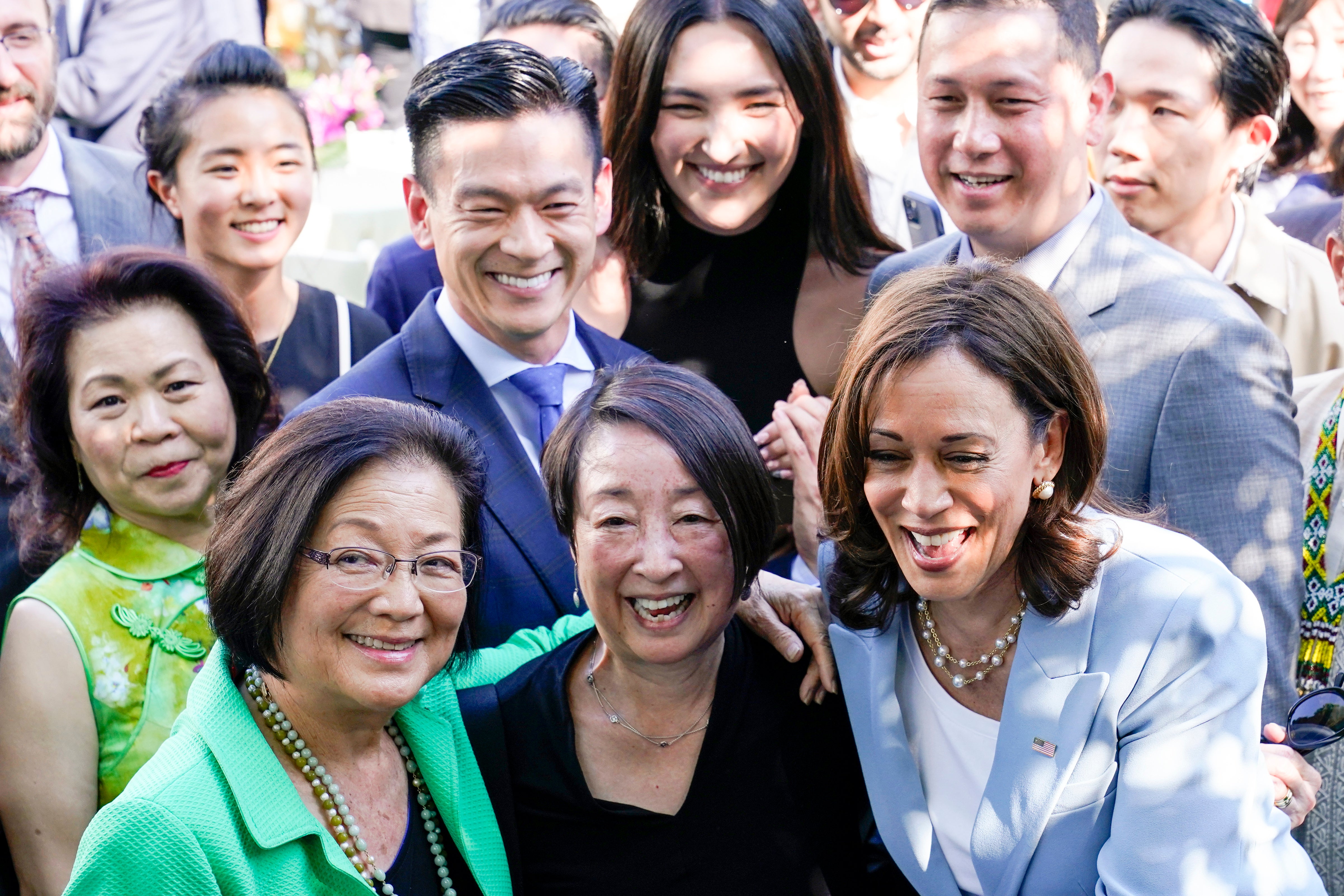 Election 2024 Harris Asians